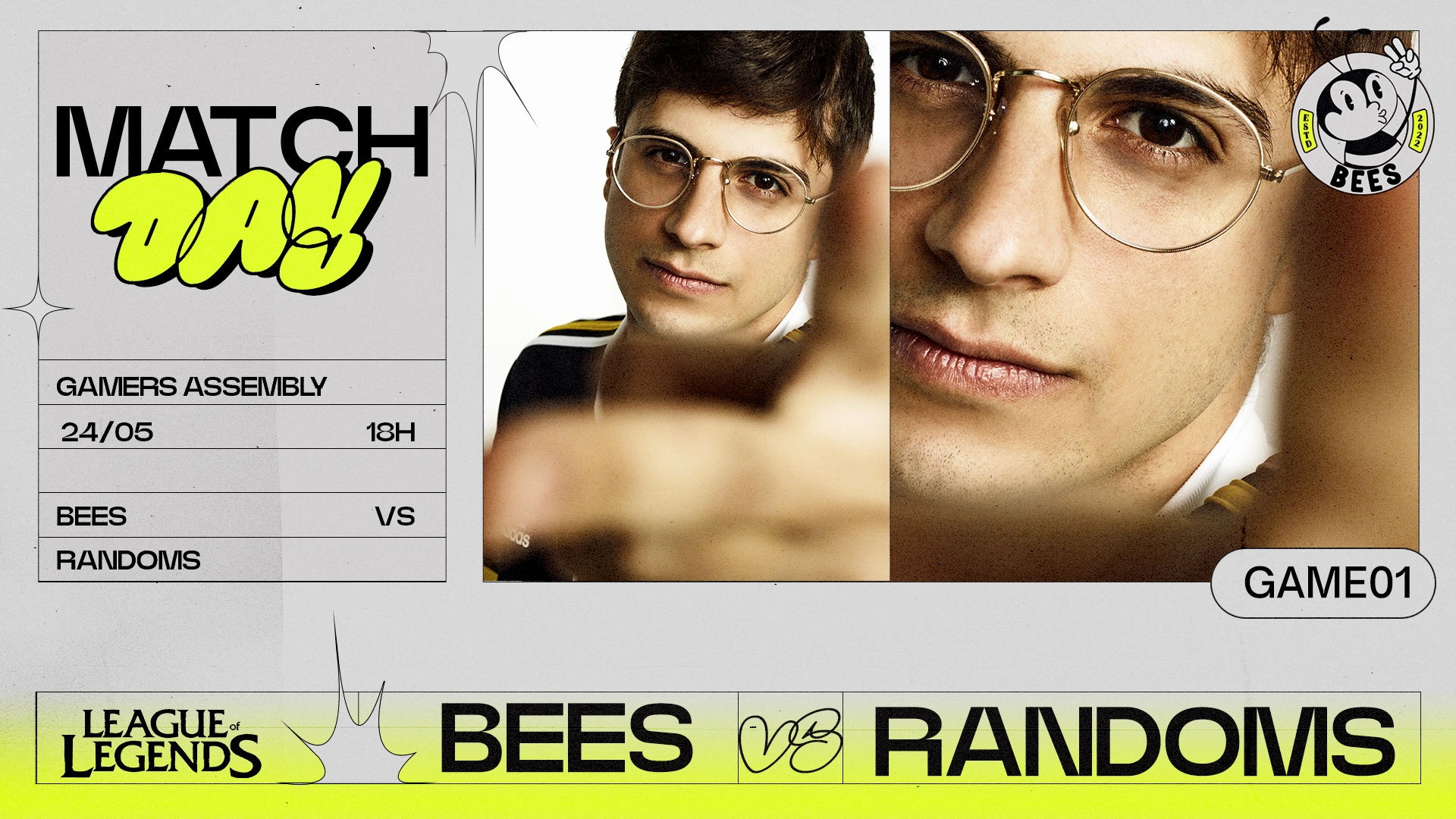 Hary Vincent - Sport / E-sport / Web3 Designer | Vitality Bees