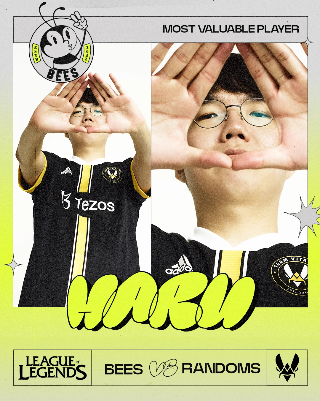 Hary Vincent - Sport / E-sport / Web3 Designer | Vitality Bees